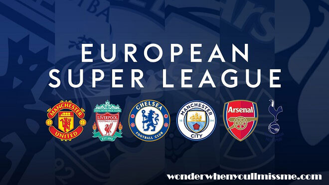 Super League ยูฟ่าที่ควบคุมดูแลฟุตบอลยุโรปกล่าวว่าสโมสรและผู้เล่นที่เข้าร่วมการแข่งขันซูเปอร์ลีกที่แยกตัวออกมาอาจถูกแบนจากการแข่ง